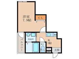 フジパレス尼崎杭瀬Ⅱ番館の物件間取画像